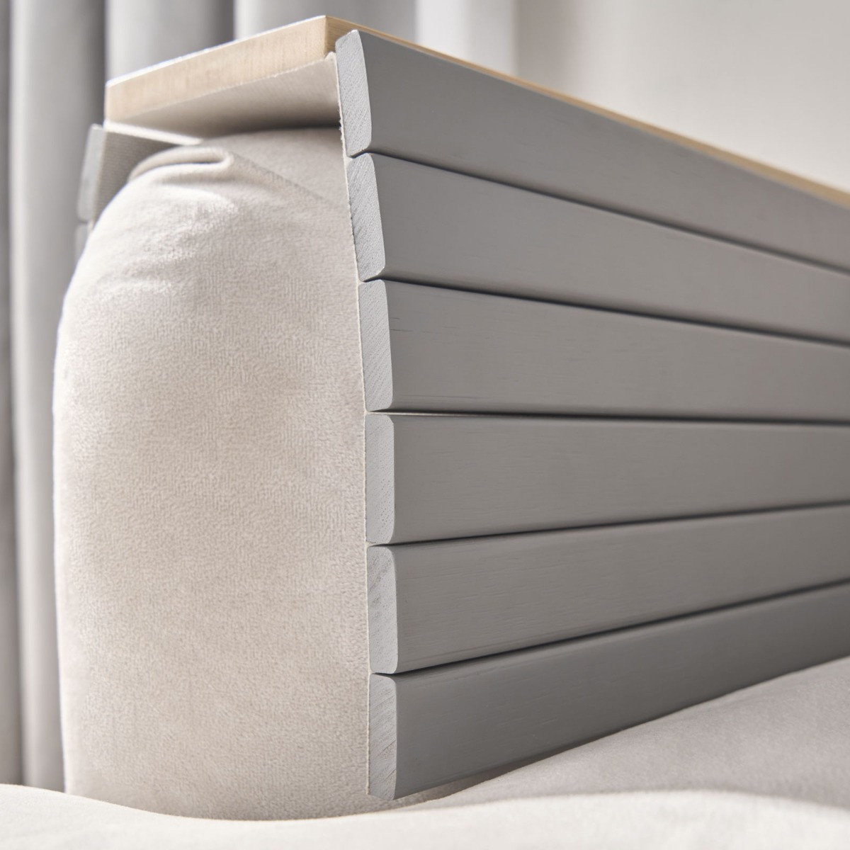 OHS Wooden Sofa Arm Tray - Natural/Grey>