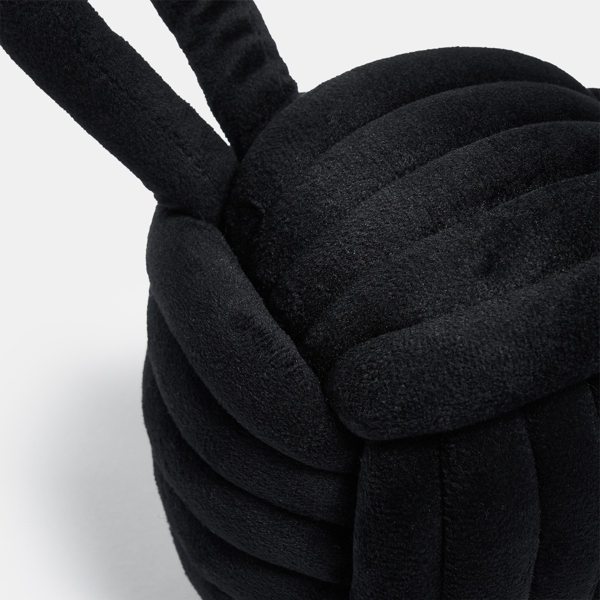 OHS Velvet Rope Doorstop - Black>