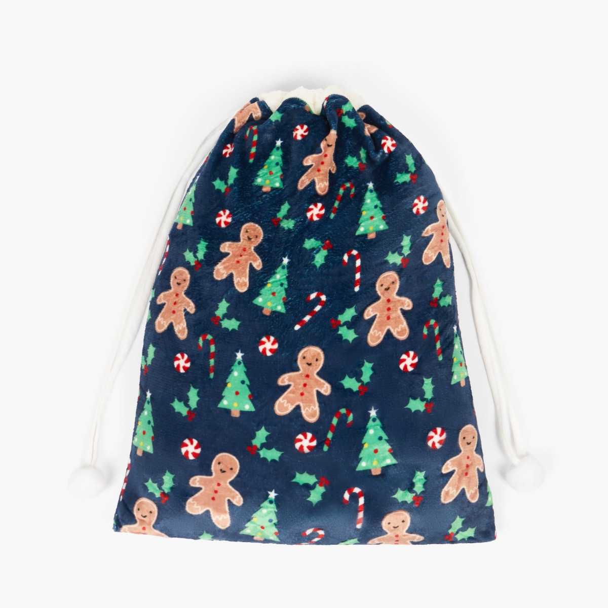 OHS Gingerbread Christmas Sack - Navy>