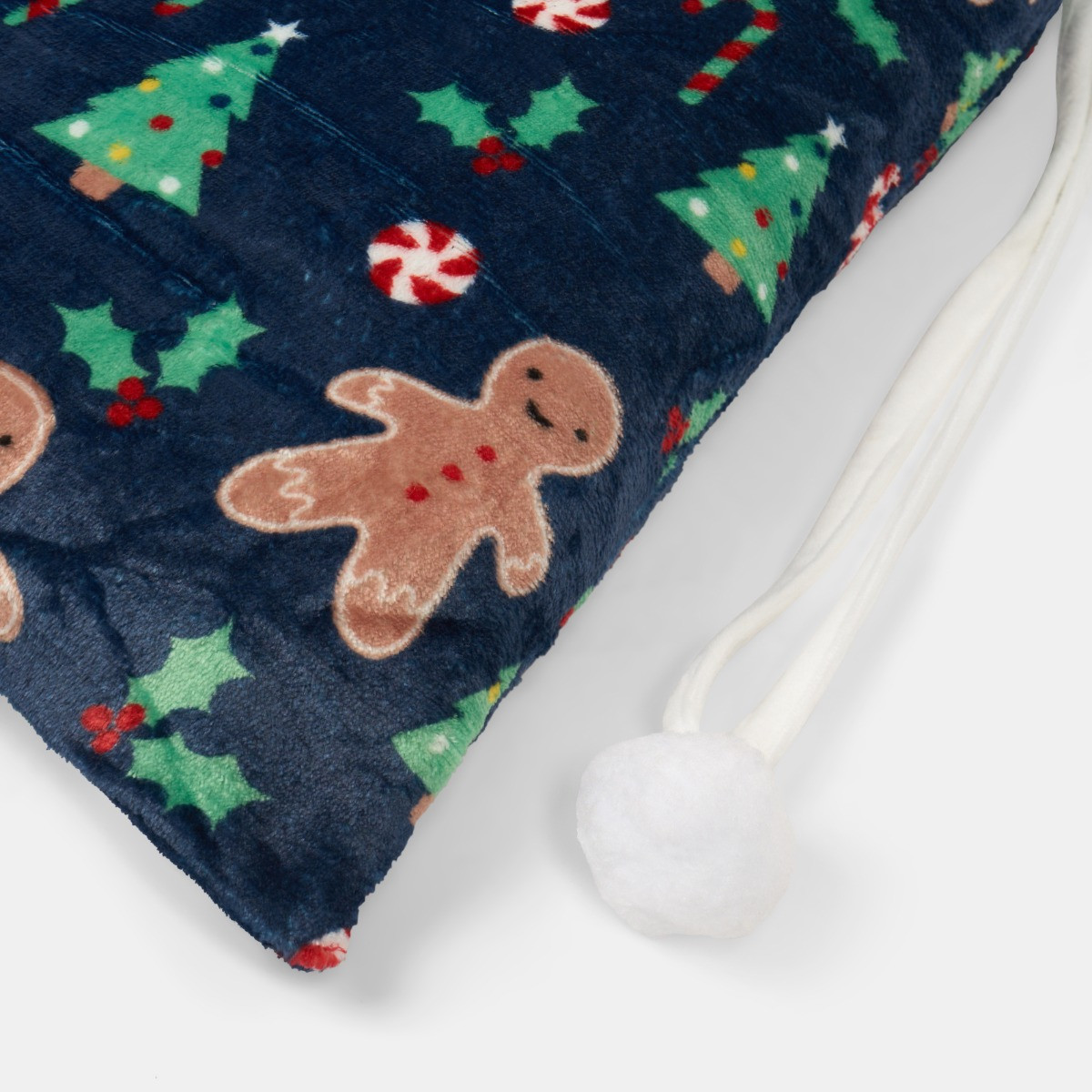OHS Gingerbread Christmas Sack - Navy>