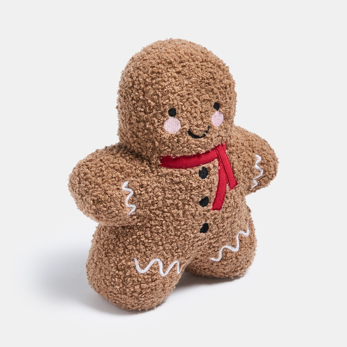OHS Boucle Gingerbread Doorstop - Natural>
