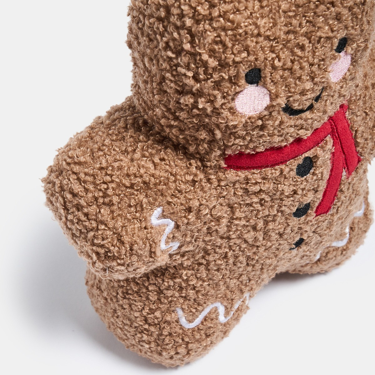 OHS Boucle Gingerbread Doorstop - Natural>