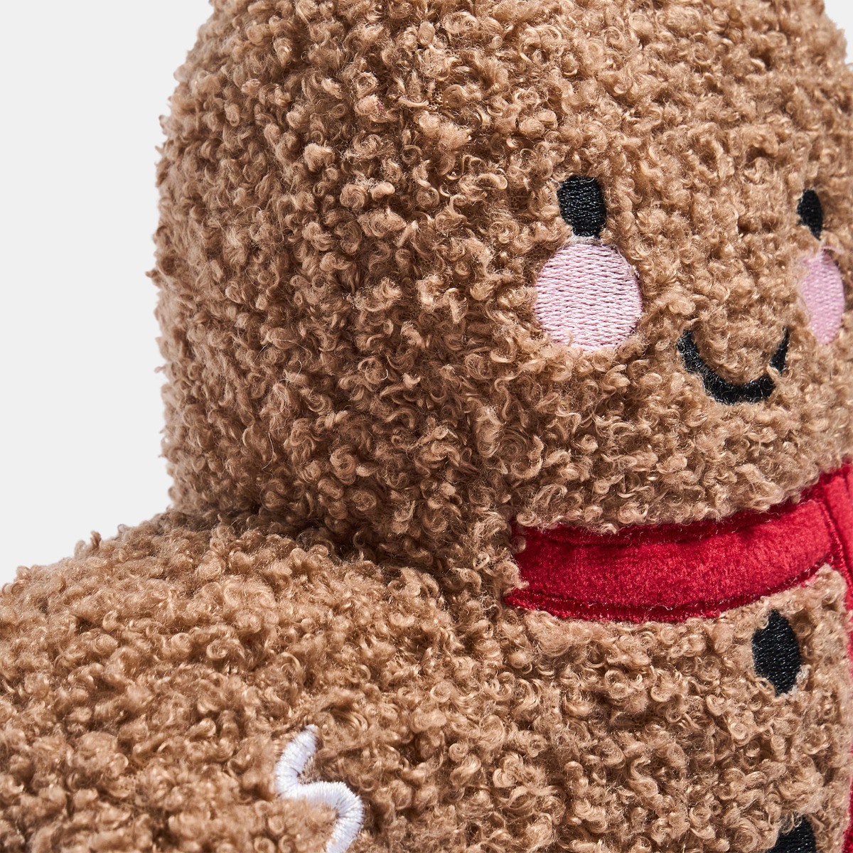 OHS Boucle Gingerbread Doorstop - Natural>