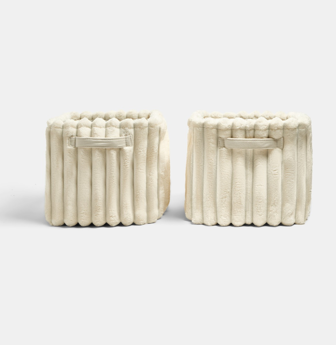 OHS Ribbed Storage Boxes - Natural>