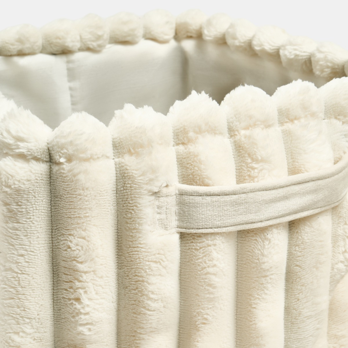 OHS Ribbed Storage Boxes - Natural>