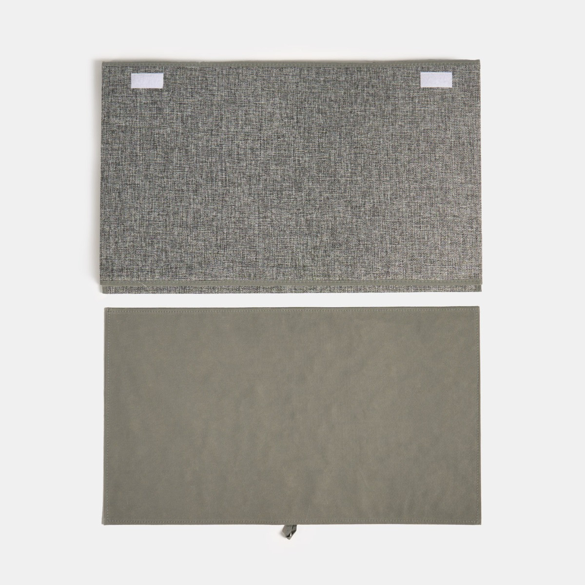 OHS Large Collapsible Storage Box With Lid - Grey>