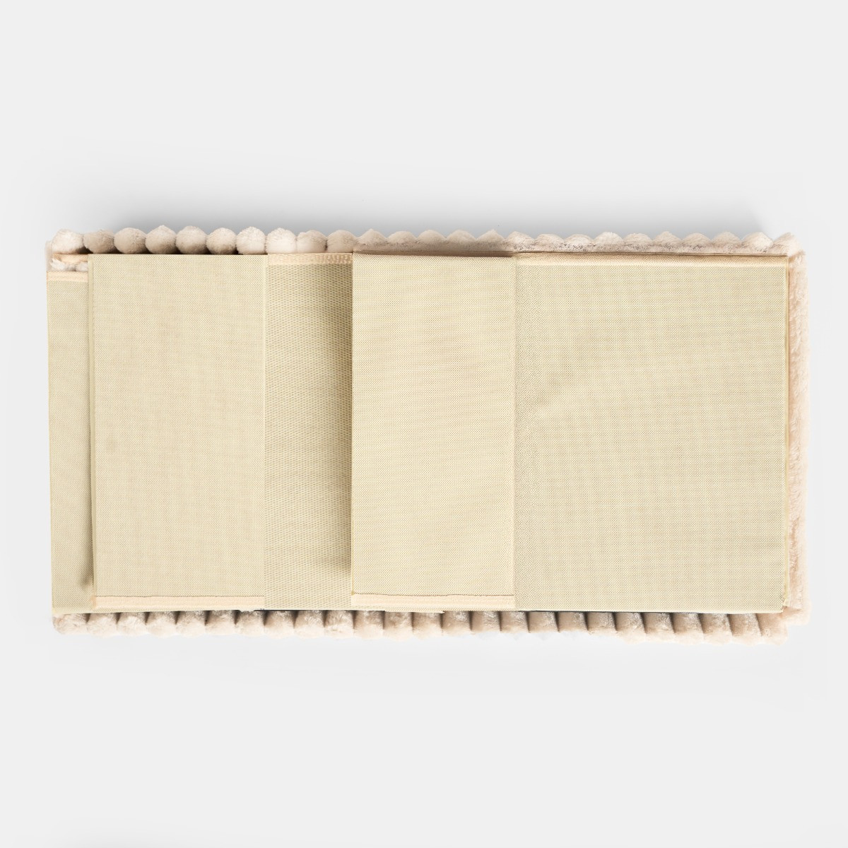 OHS Ribbed 6-Drawer Storage Chest - Cream>