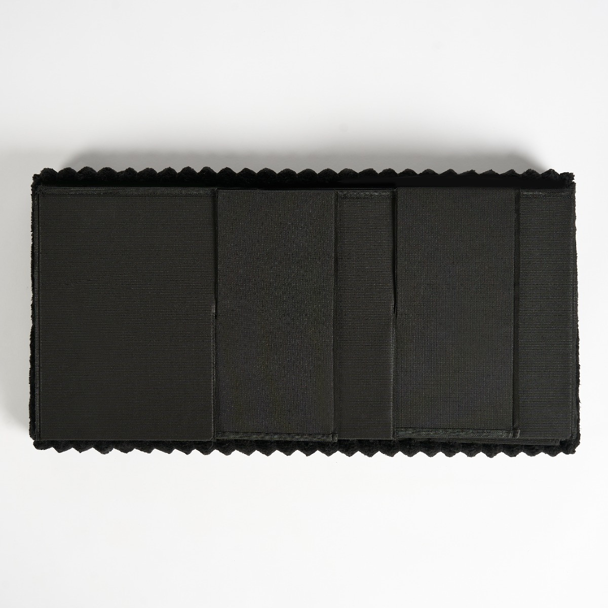 OHS Ribbed 6-Drawer Storage Chest - Black>