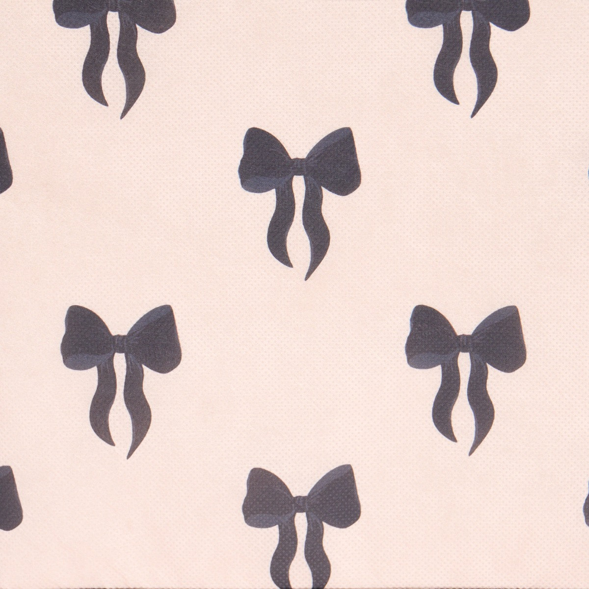 OHS Bow Print Cube Storage Boxes, Light Pink - 2 Pack>