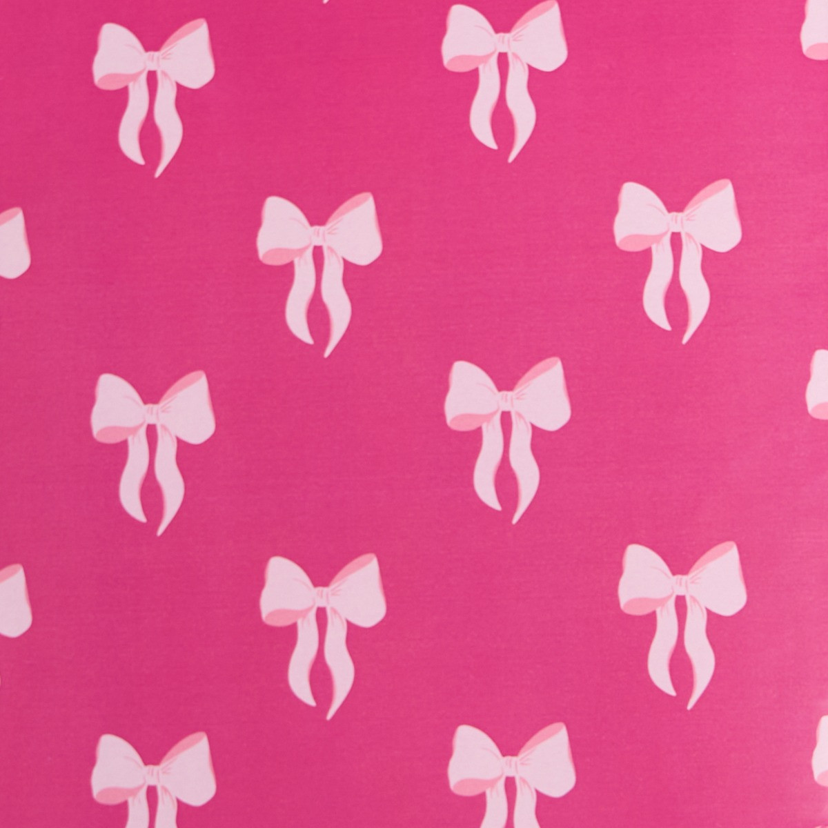 OHS Bow Print Lap Tray - Hot Pink>