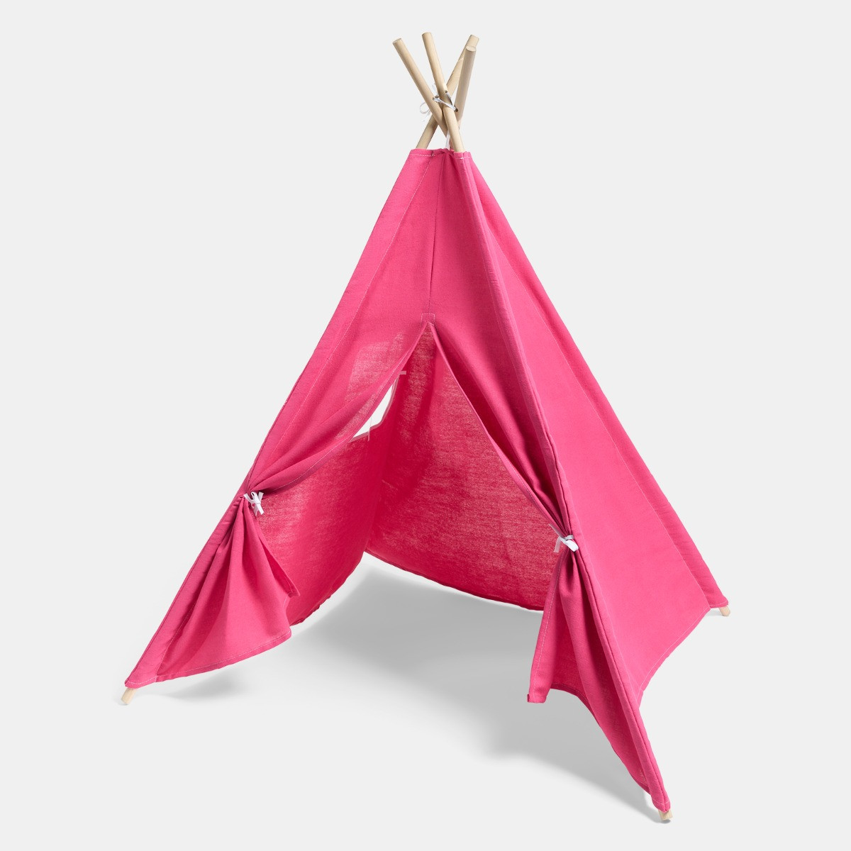 OHS Foldable Kid's Storage Teepee - Hot Pink>