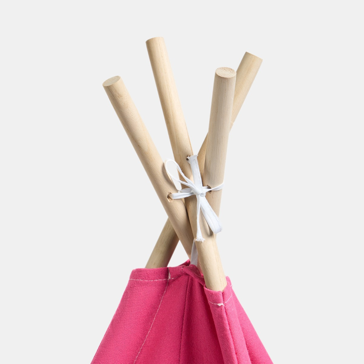 OHS Foldable Kid's Storage Teepee - Hot Pink>