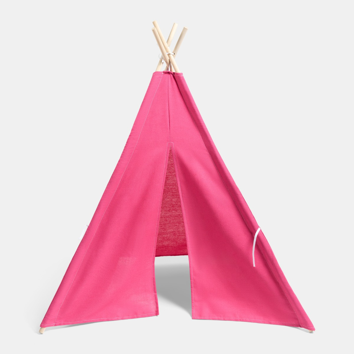 OHS Foldable Kid's Storage Teepee - Hot Pink>