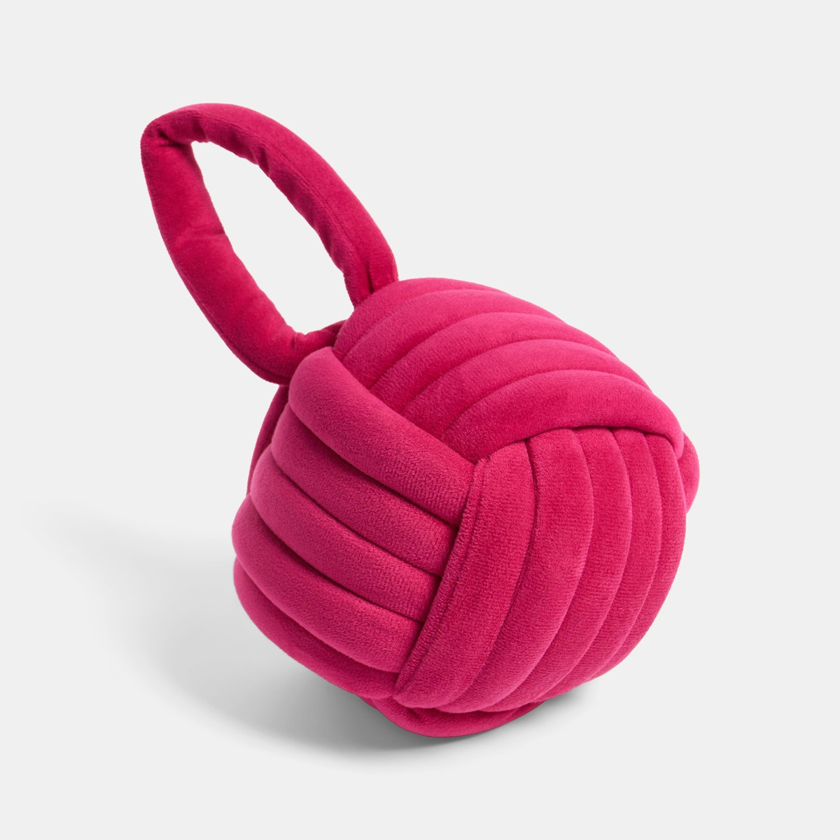 OHS Velvet Rope Doorstop - Hot Pink>