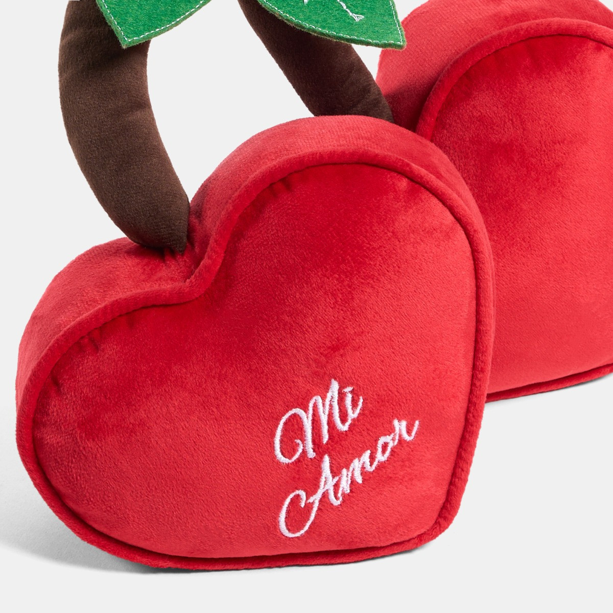 OHS Heart Cherry Doorstop - Red>