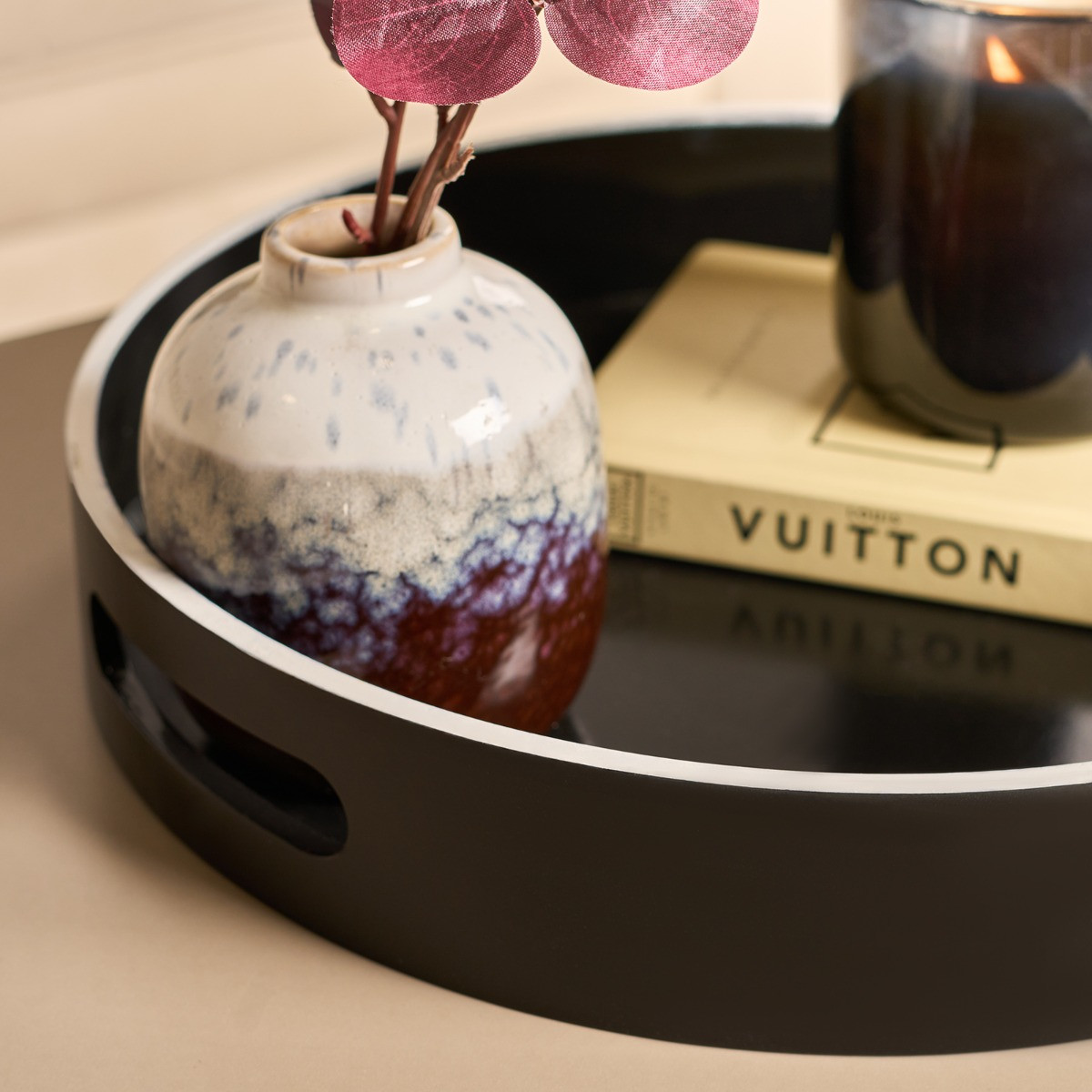 OHS Round Storage Tray - Monochrome>