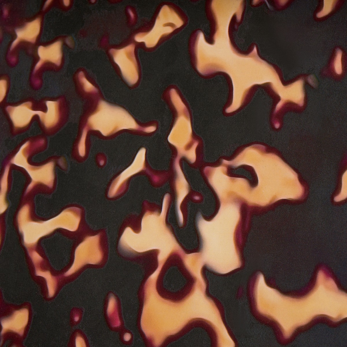 OHS Rectangle Abstract Leopard Print Tray - Brown/Natural>