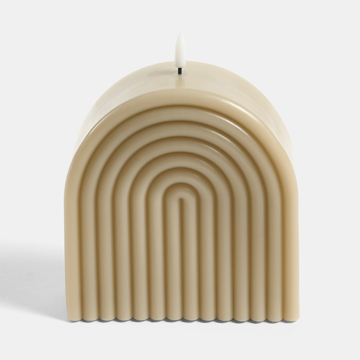 OHS LED Arches Candle - Natural>