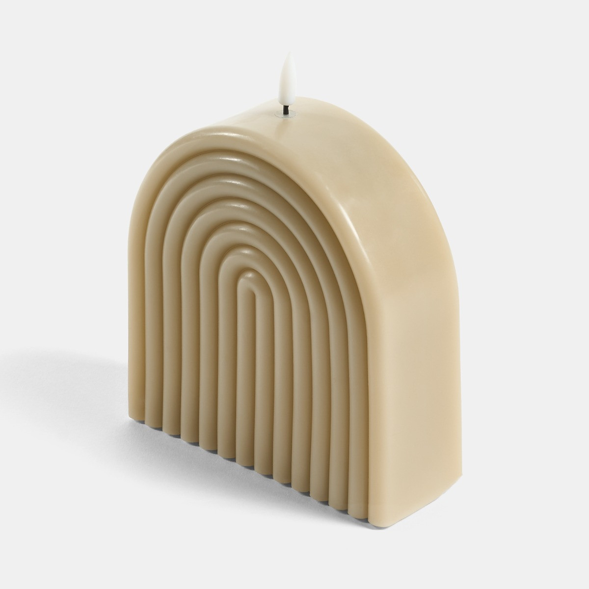 OHS LED Arches Candle - Natural>