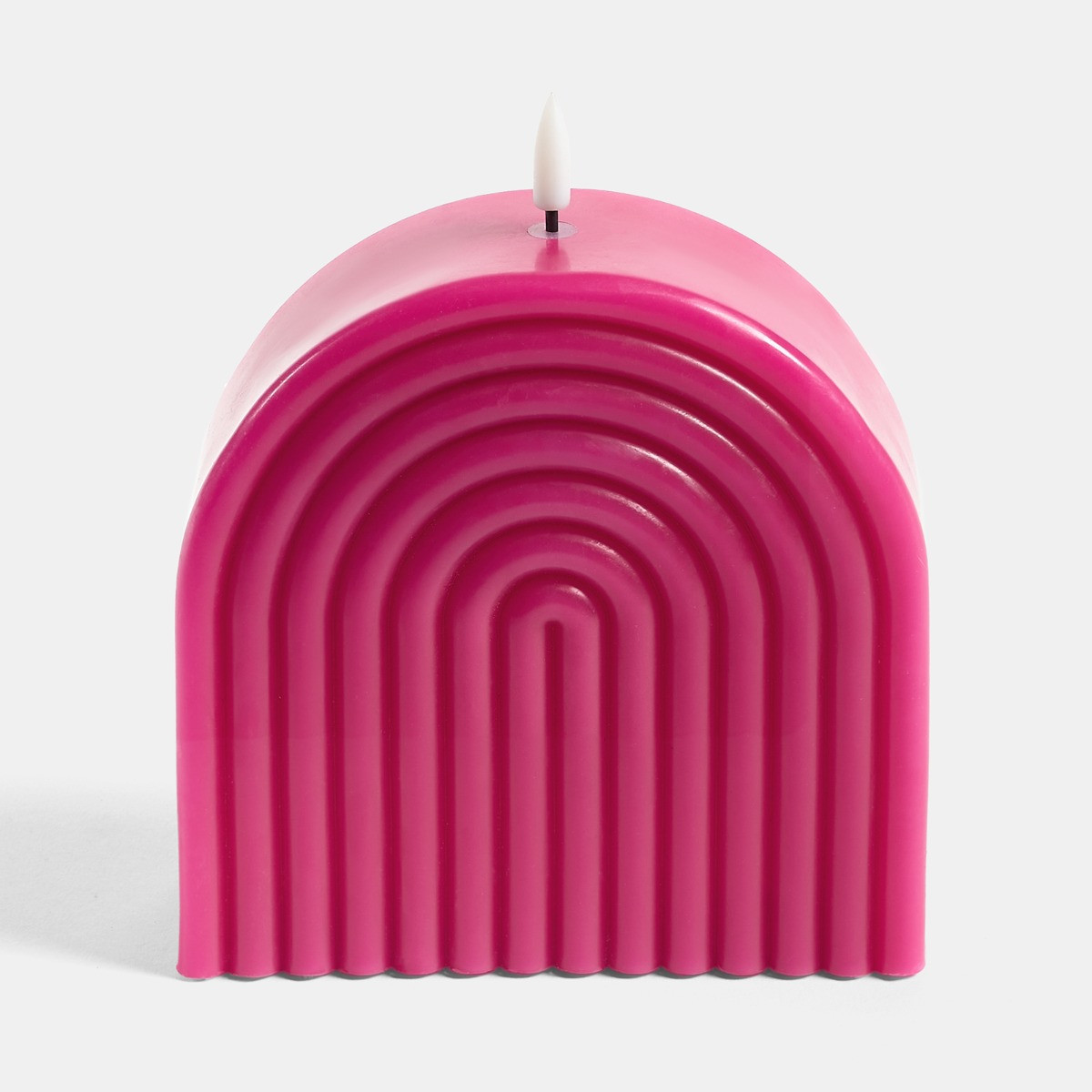 OHS LED Arches Candle - Hot Pink>