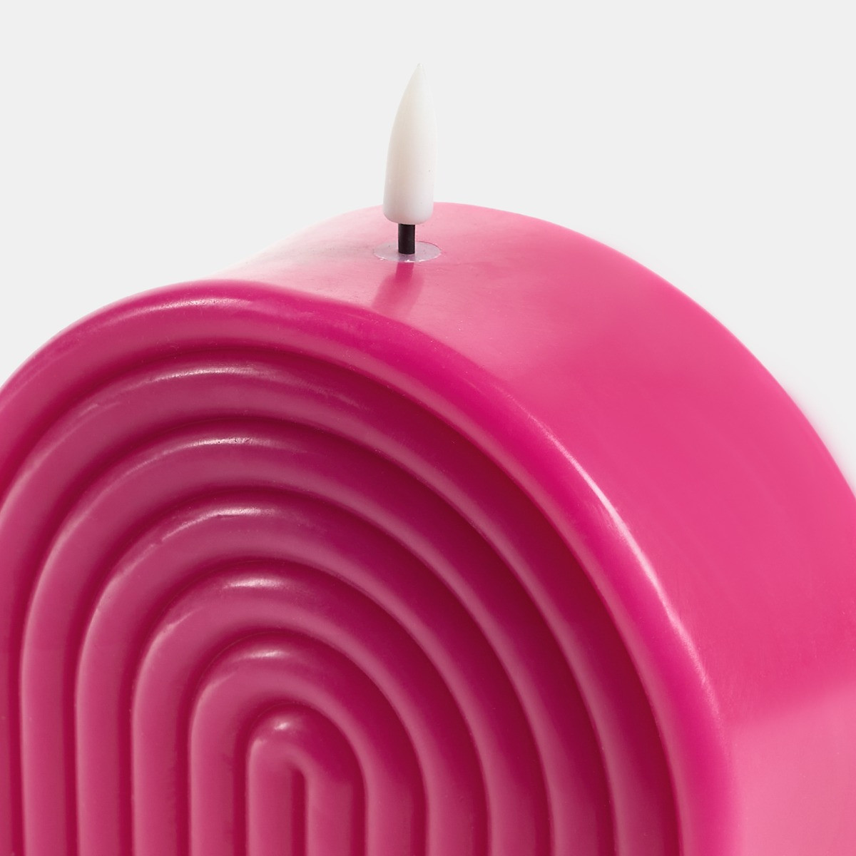 OHS LED Arches Candle - Hot Pink>