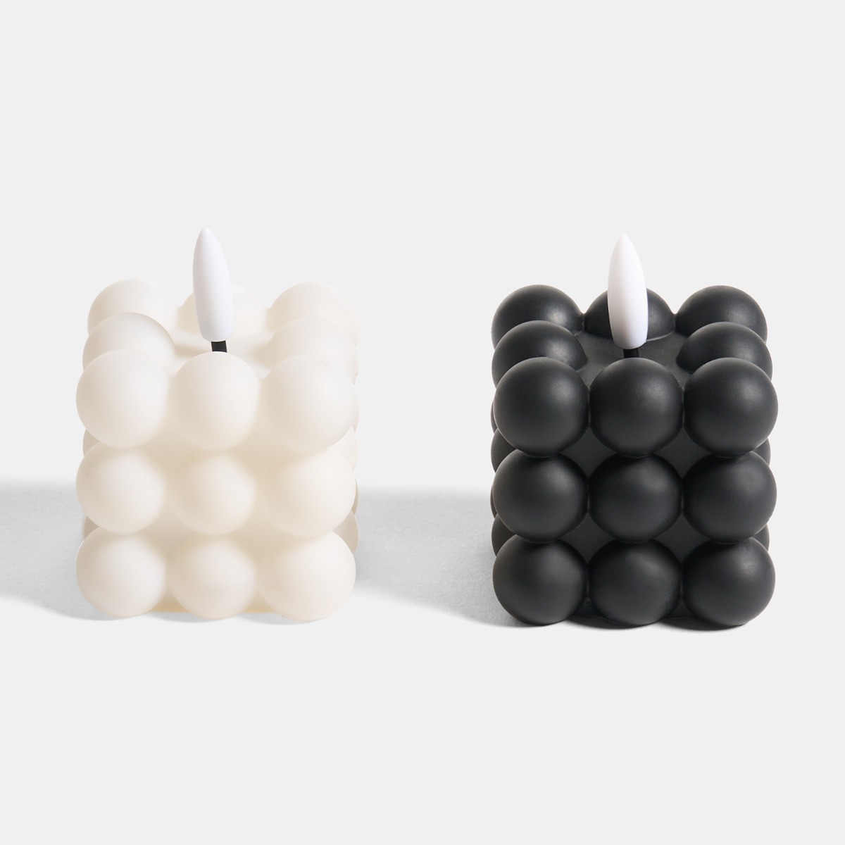 OHS LED Bubble Candle, Monochrome - 2 Pack>