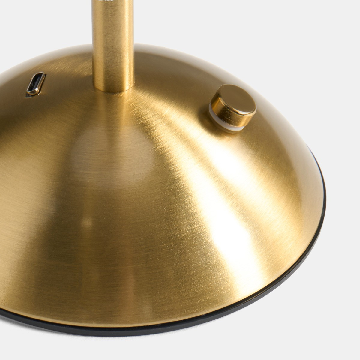 OHS Rechargable LED Lamp - Clear/Gold>