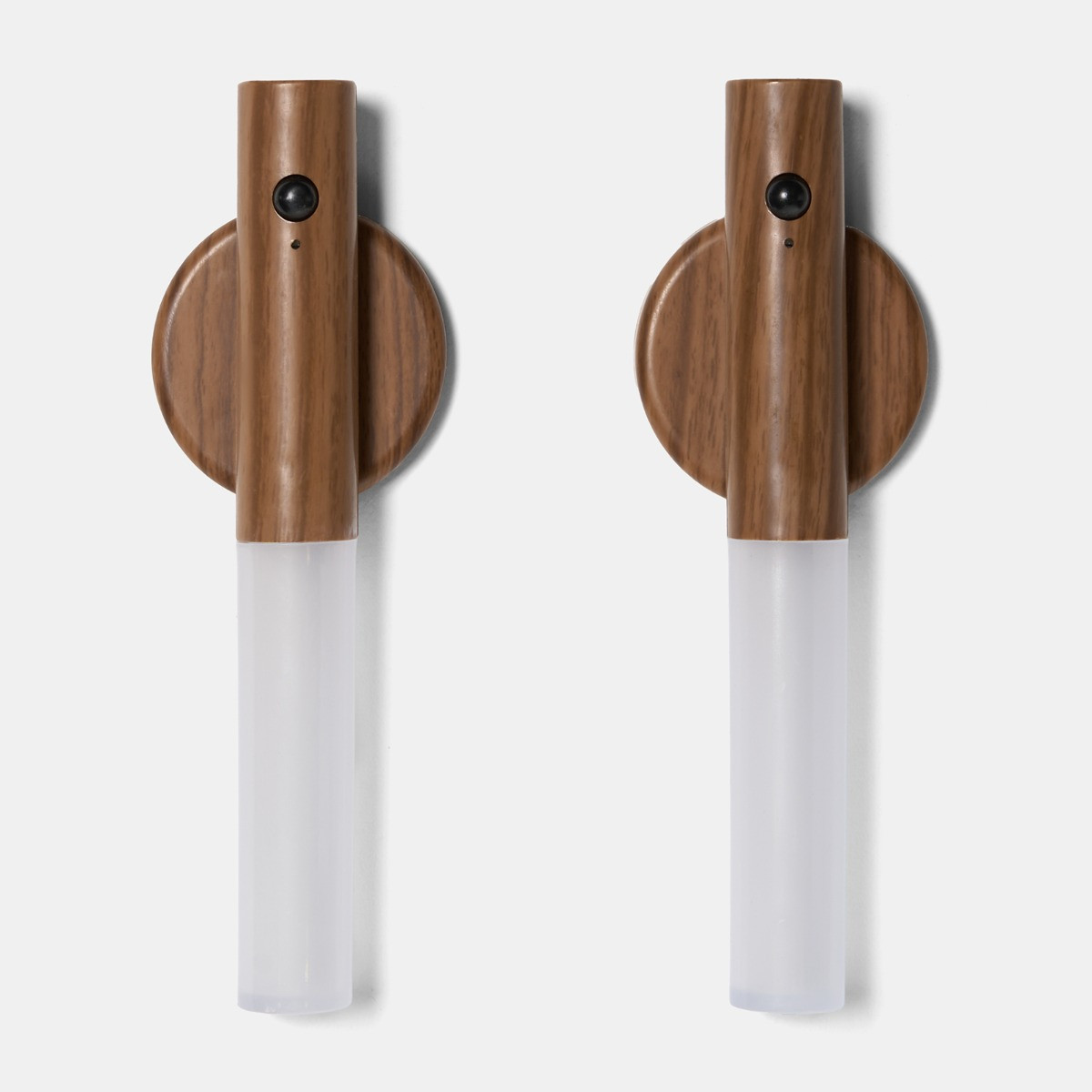 OHS Sensor Wall Lights, Wood - 2 Pack>