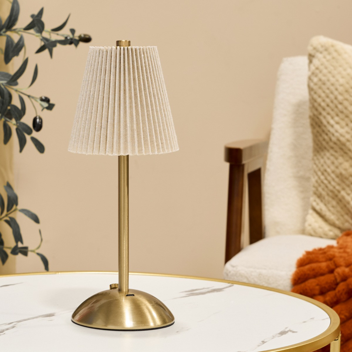 OHS Rechargeable Table Lamp - Natural>