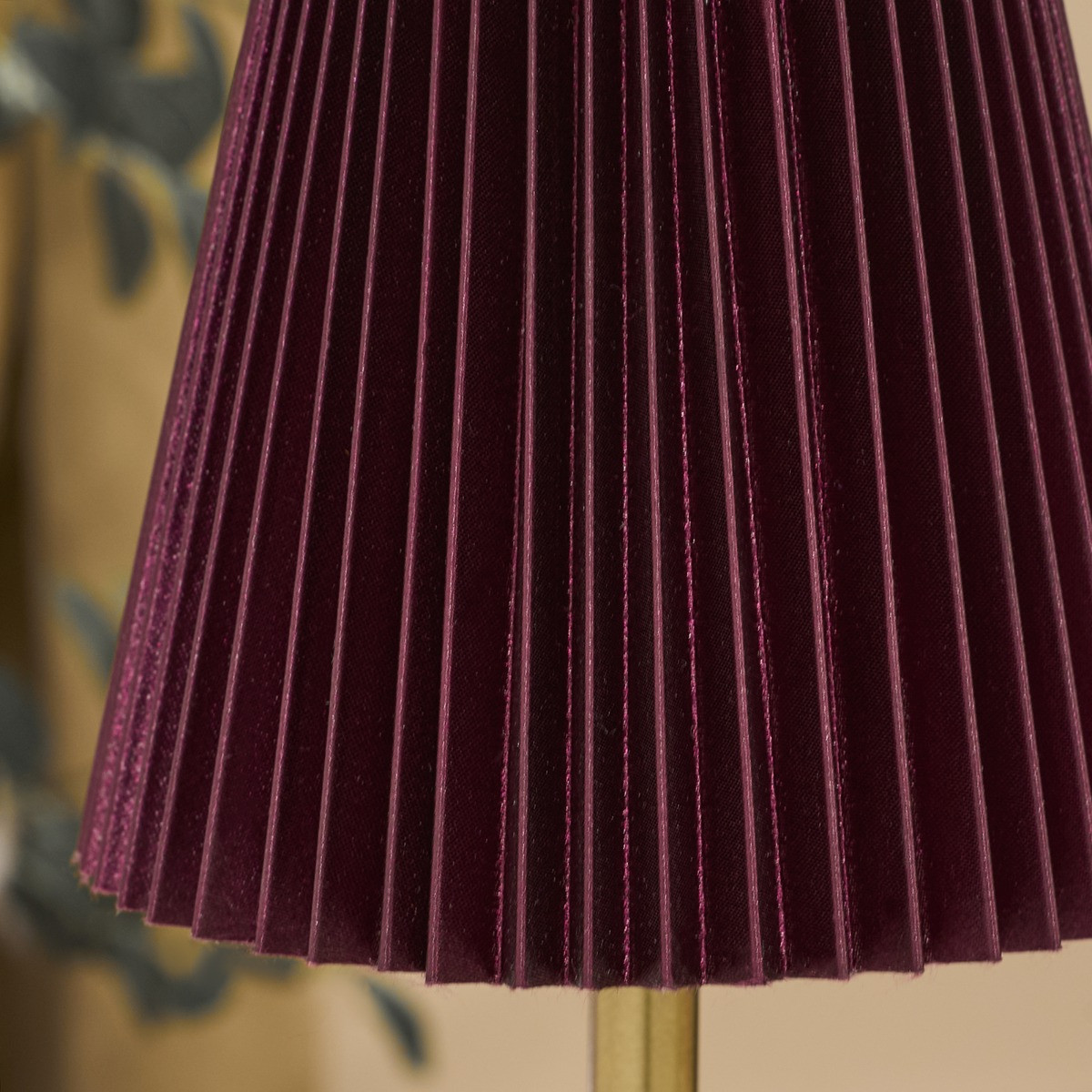 OHS Rechargeable Table Lamp - Burgundy>