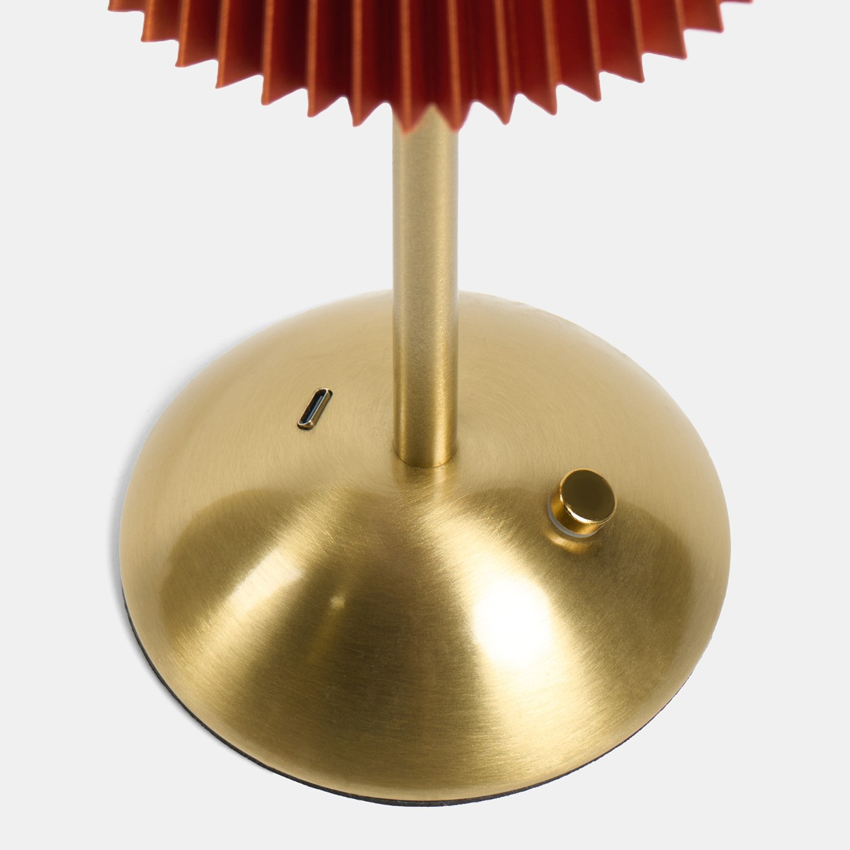 OHS Rechargeable Table Lamp - Rust>