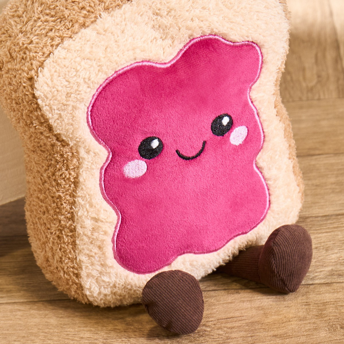 OHS Rosie The Jam Toast Doorstop - Hot Pink/Natural>