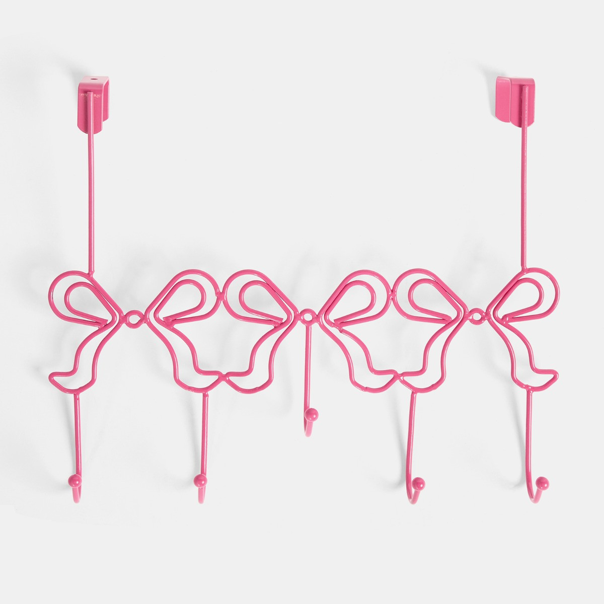 OHS Bow Metal Over Door Hook - Pink>