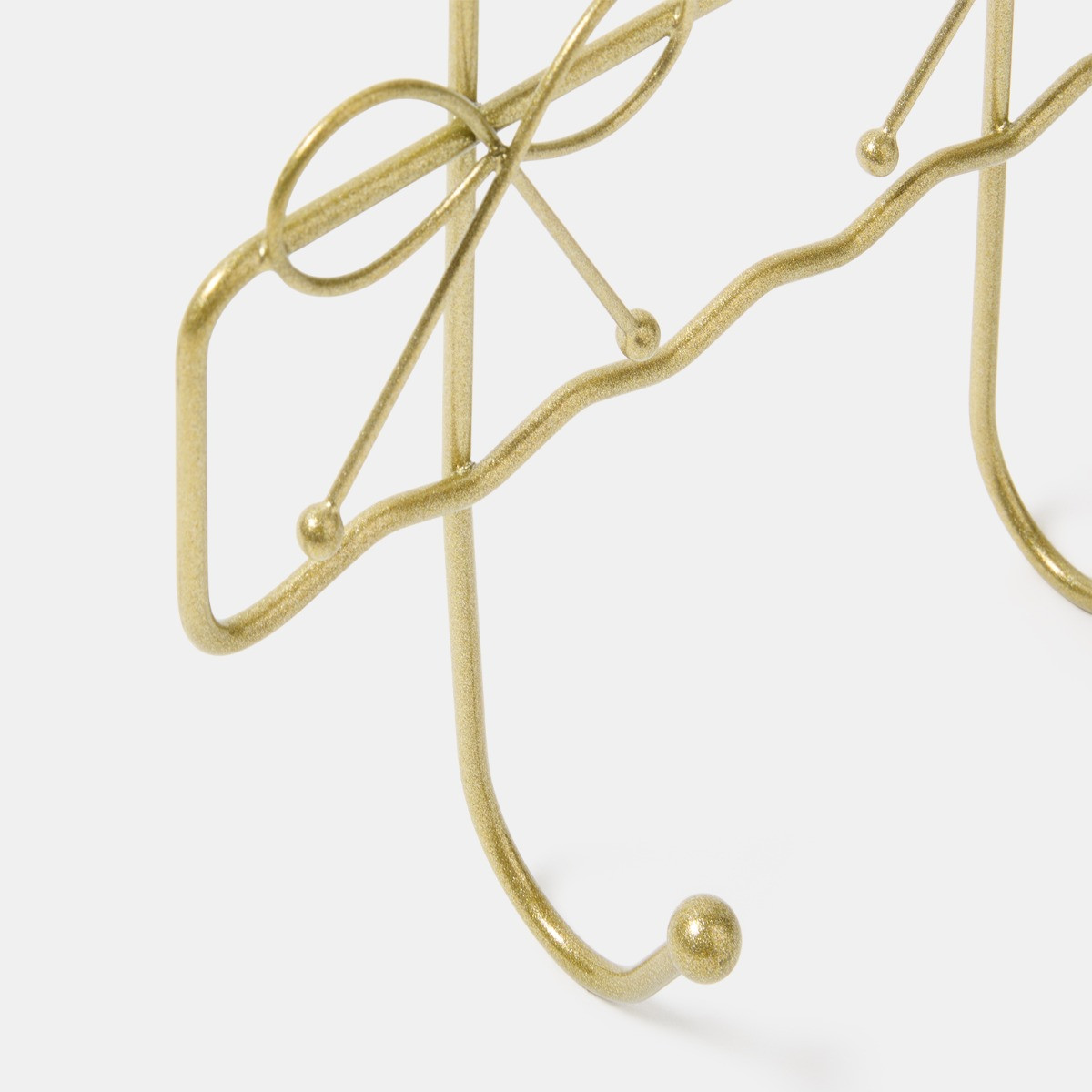 OHS Bow Metal Over Door Hook - Gold>