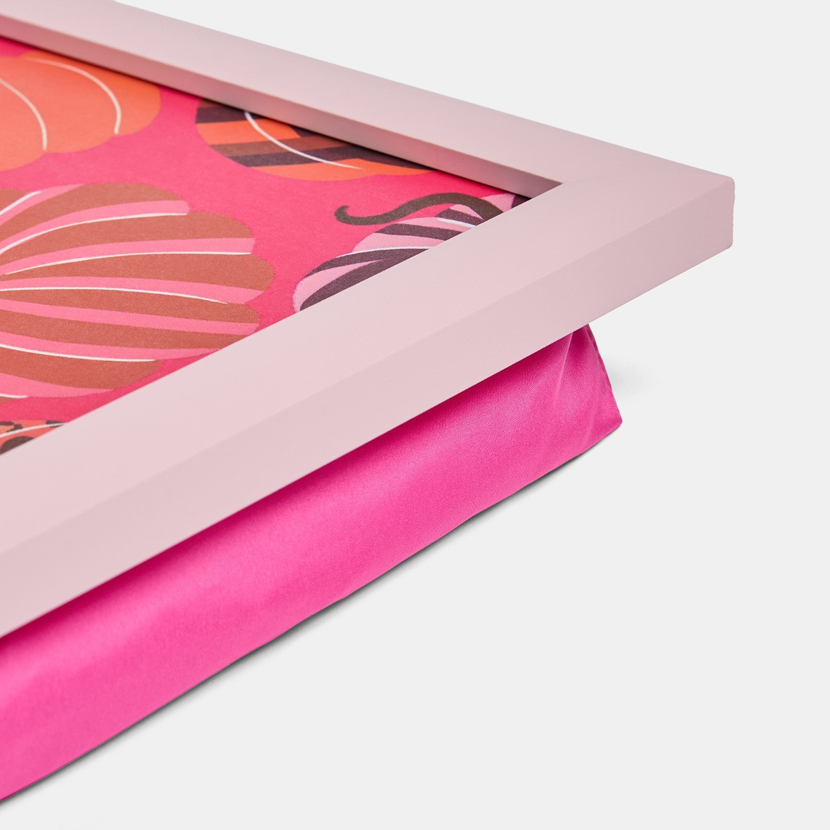 OHS Pumpkin Print Lap Tray - Hot Pink>