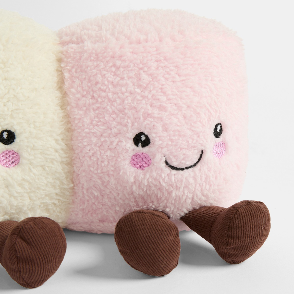 OHS Cotton & Candy Marshmallow Doorstop - Pink/White>