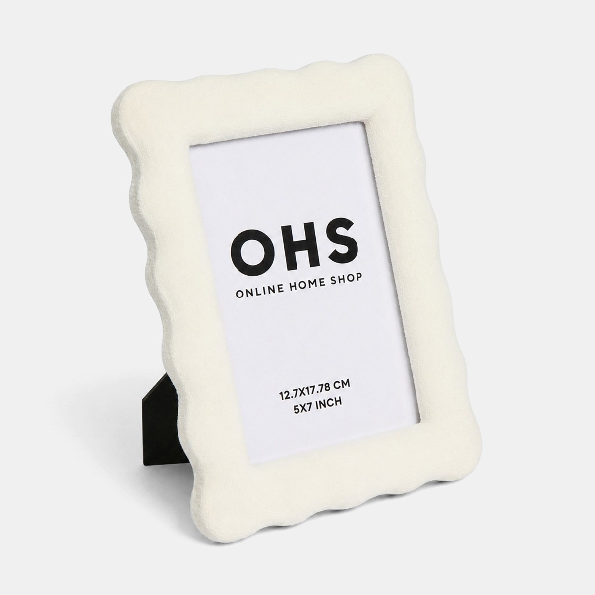 OHS 2 Pack Matte Velvet Photo Frames - Natural>