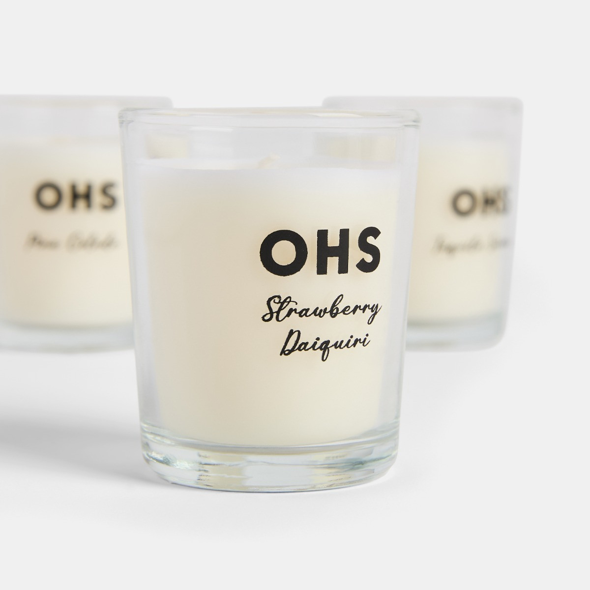 OHS 3 Glass Cocktail Scented Candle Set -  Multi>