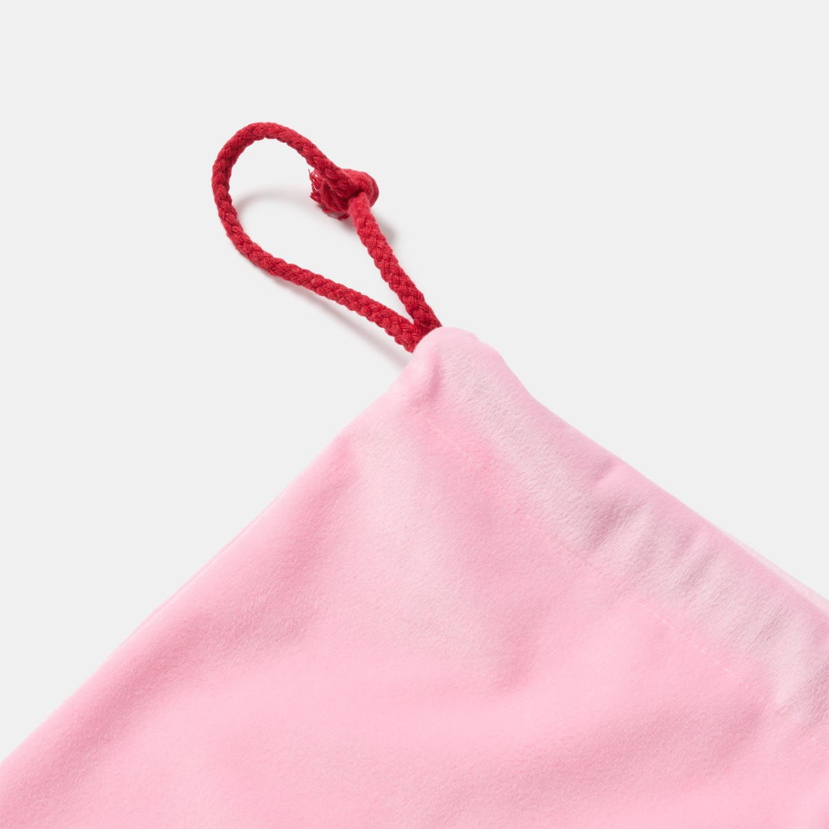 OHS Bow Christmas Sack - Pink/Red>