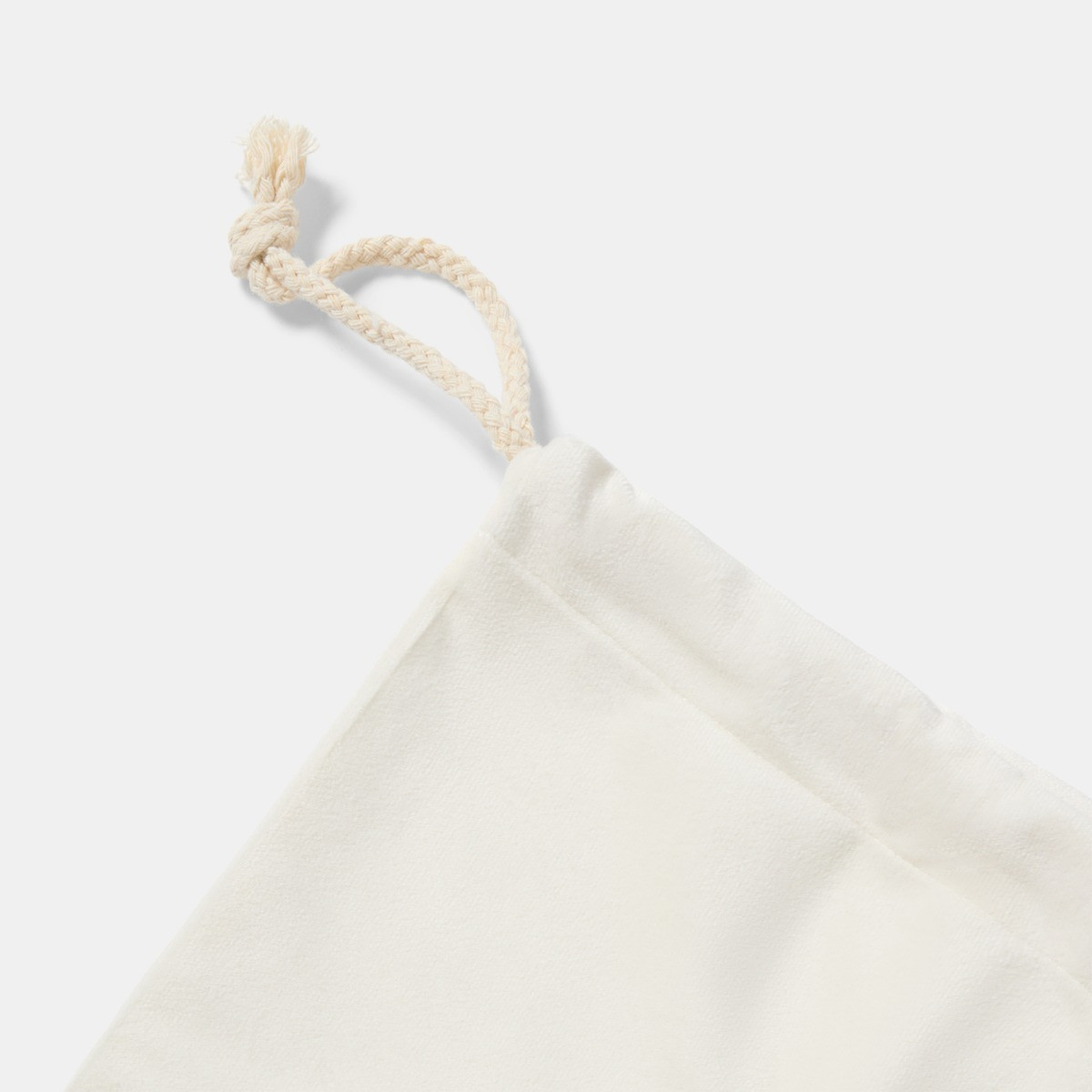 OHS Bow Christmas Sack - Cream/Red>