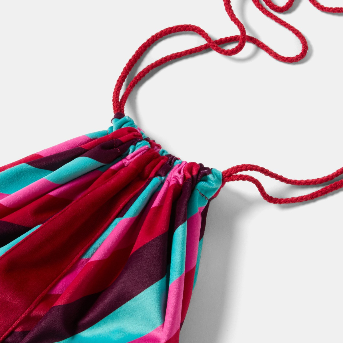 OHS Bow Christmas Sack - Multi>