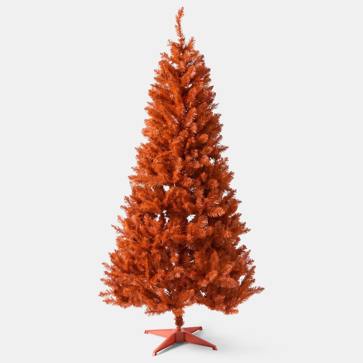 OHS Artificial Autumn / Christmas Tree, Rust - 6ft>
