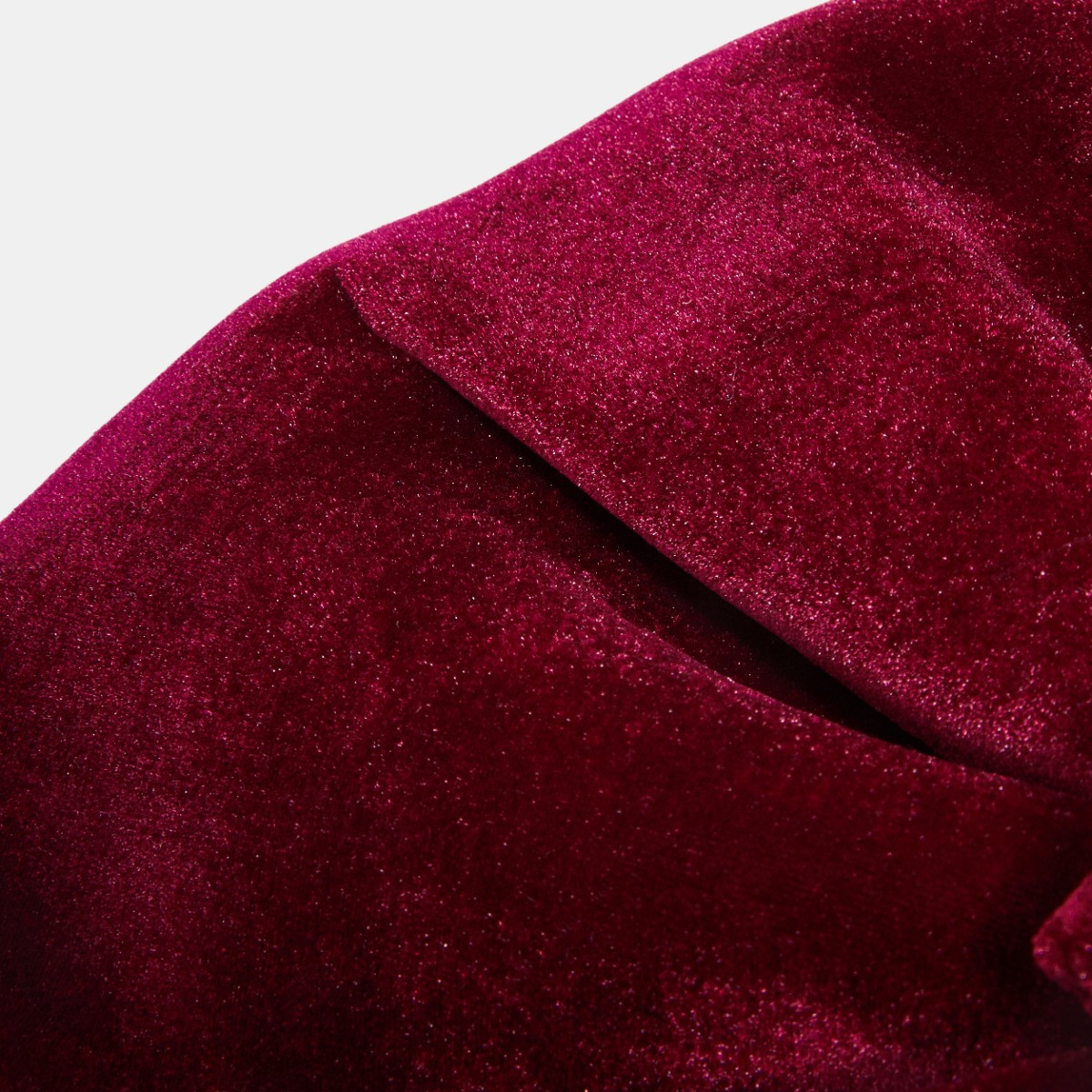 OHS 4 Pack Velvet Chair Bows - Burgundy>