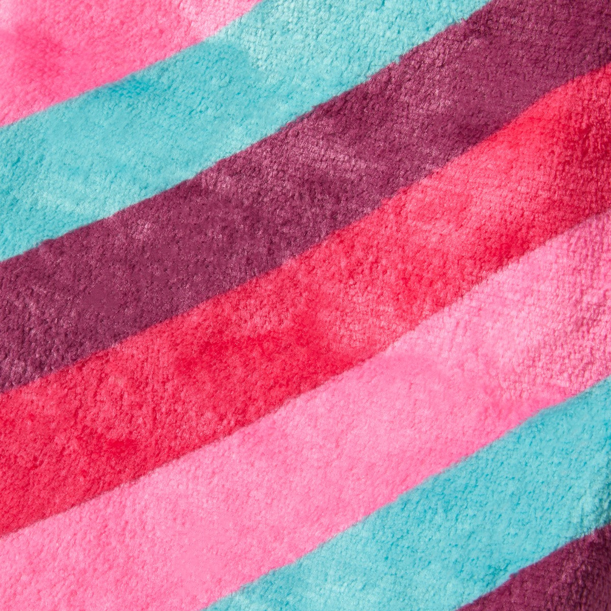 OHS Plush Bow Stripe Stocking - Multi>