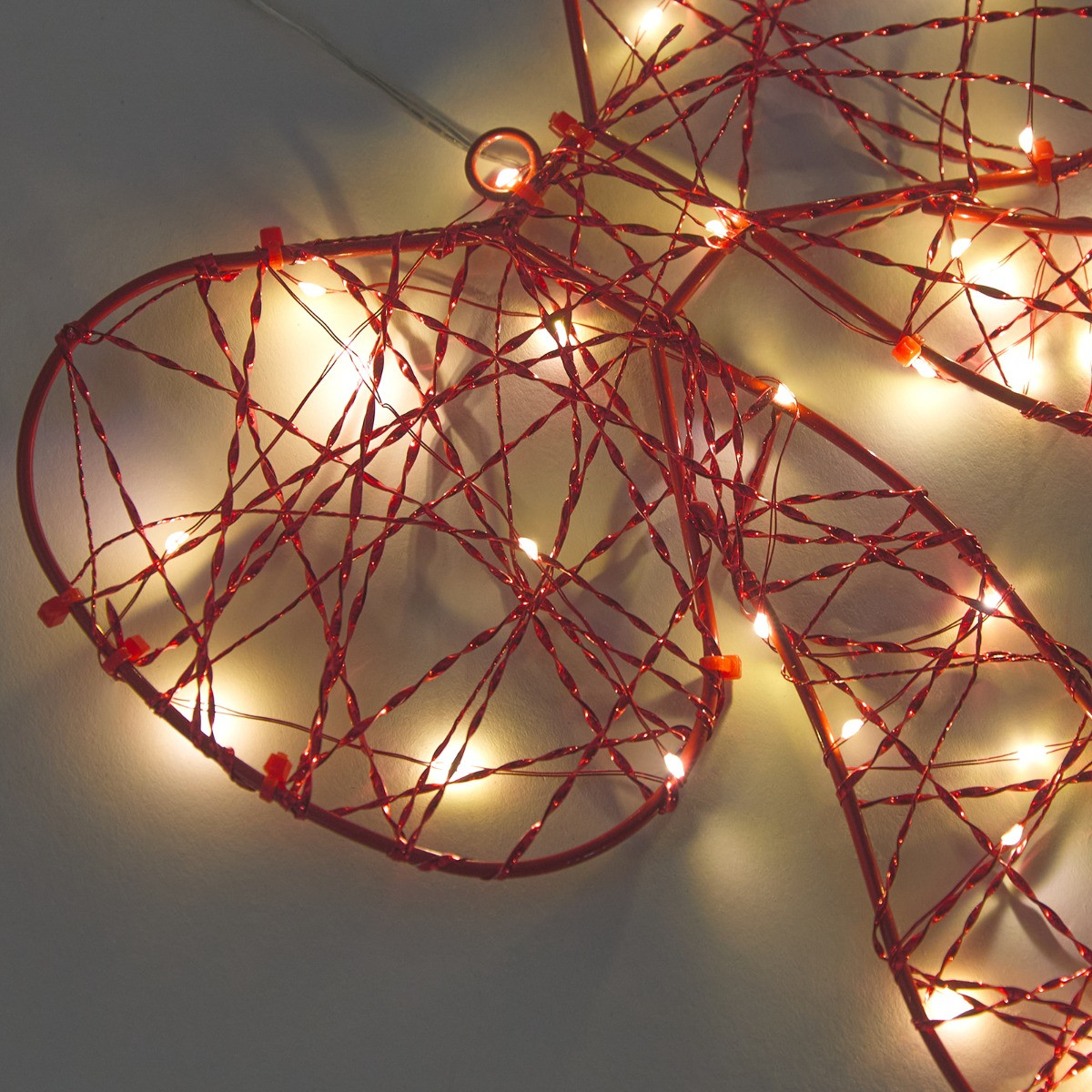 OHS LED Light Up Bow - Red>