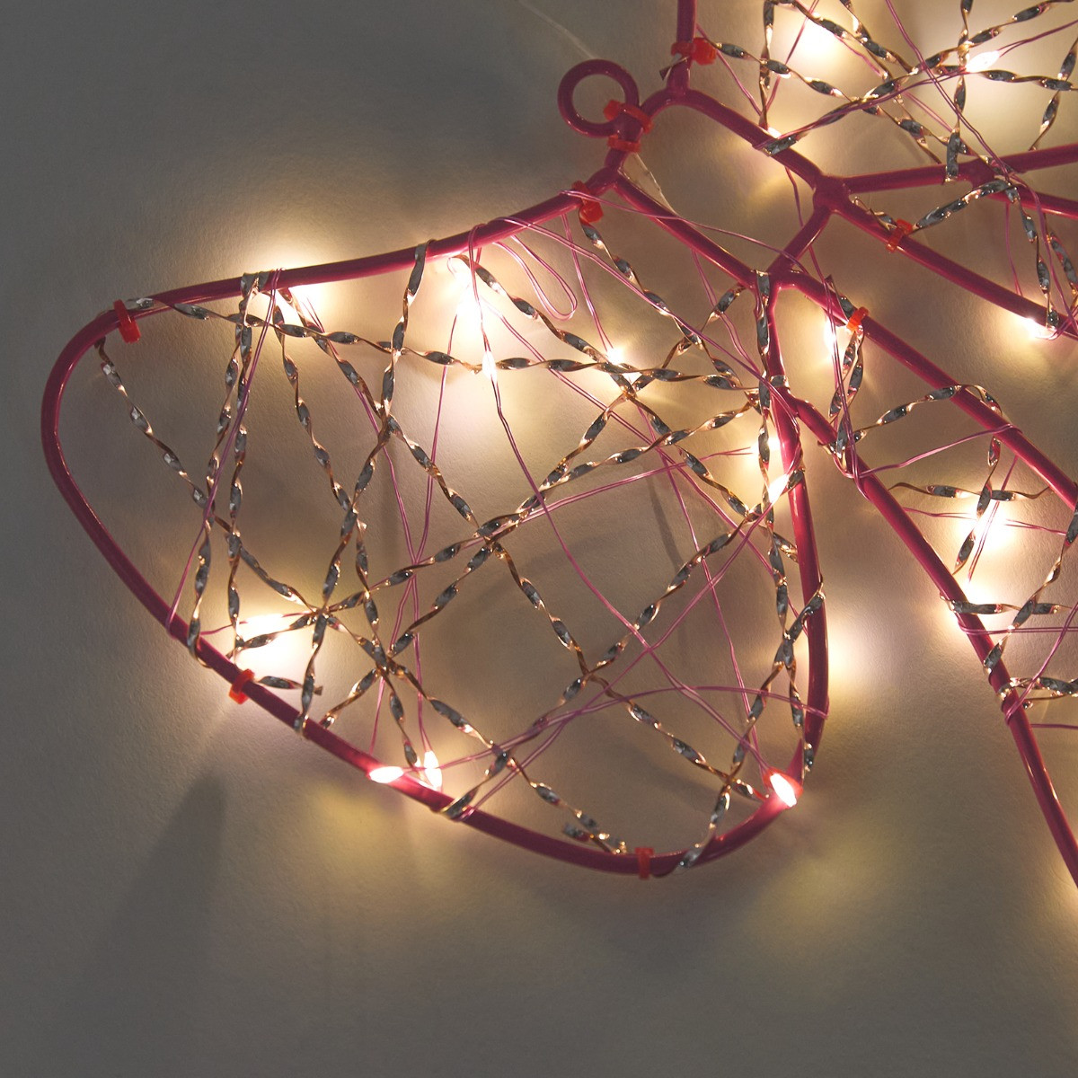 OHS LED Light Up Bow - Pink>