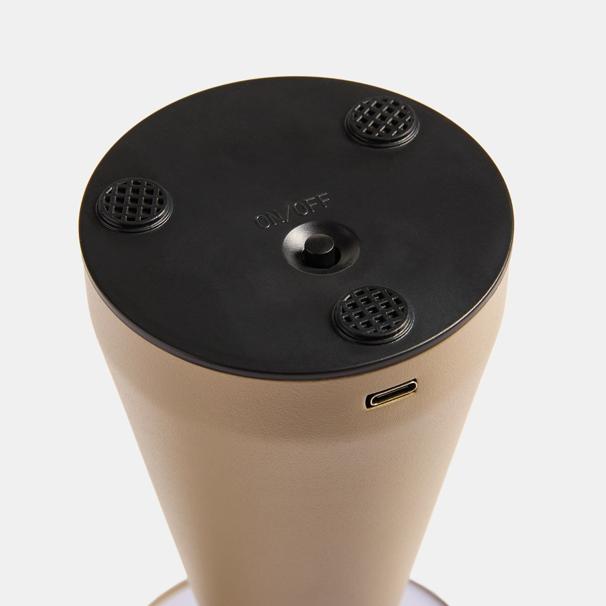 OHS Mushroom Rechargeable Table Lamp - Stone>