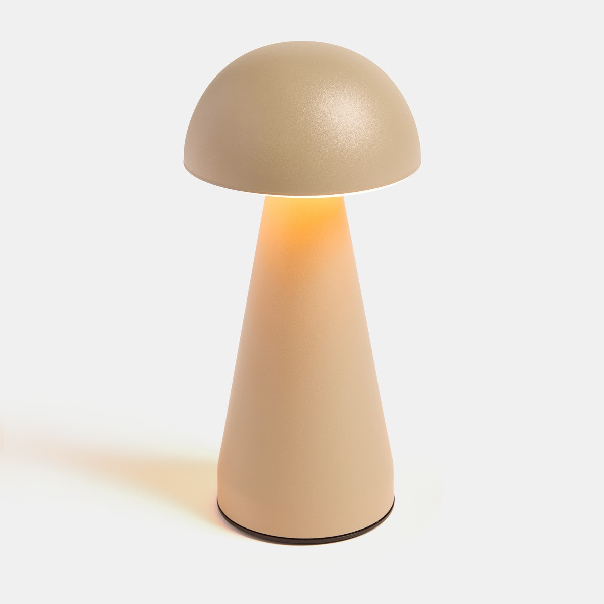 OHS Mushroom Rechargeable Table Lamp - Stone>