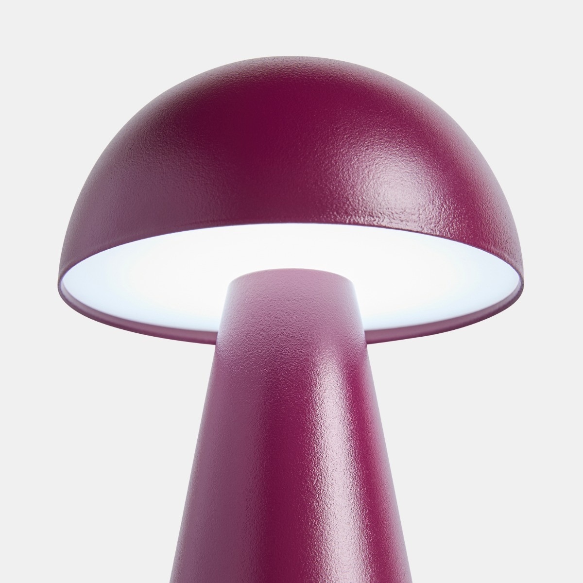 OHS Mushroom Rechargeable Table Lamp - Berry>