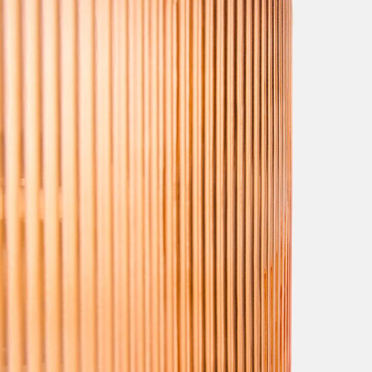 OHS Glass Battery Operated Lamp - Rust/Gold>